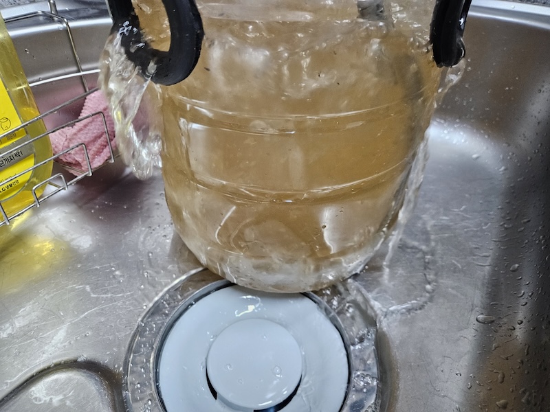 세탁물 녹물 해결 후기